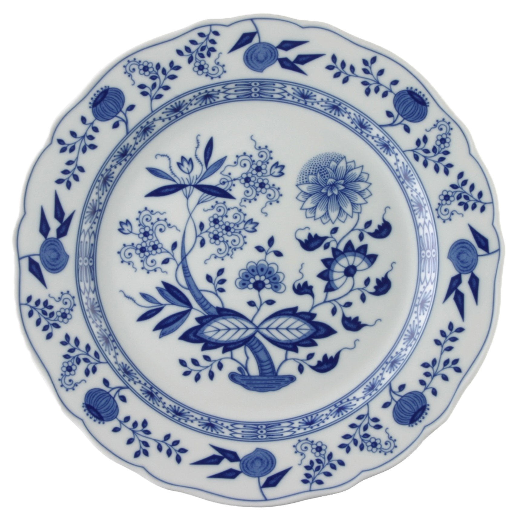 フッチェンロイター｜マイセンから正式にブルーオニオン柄を譲り受けた