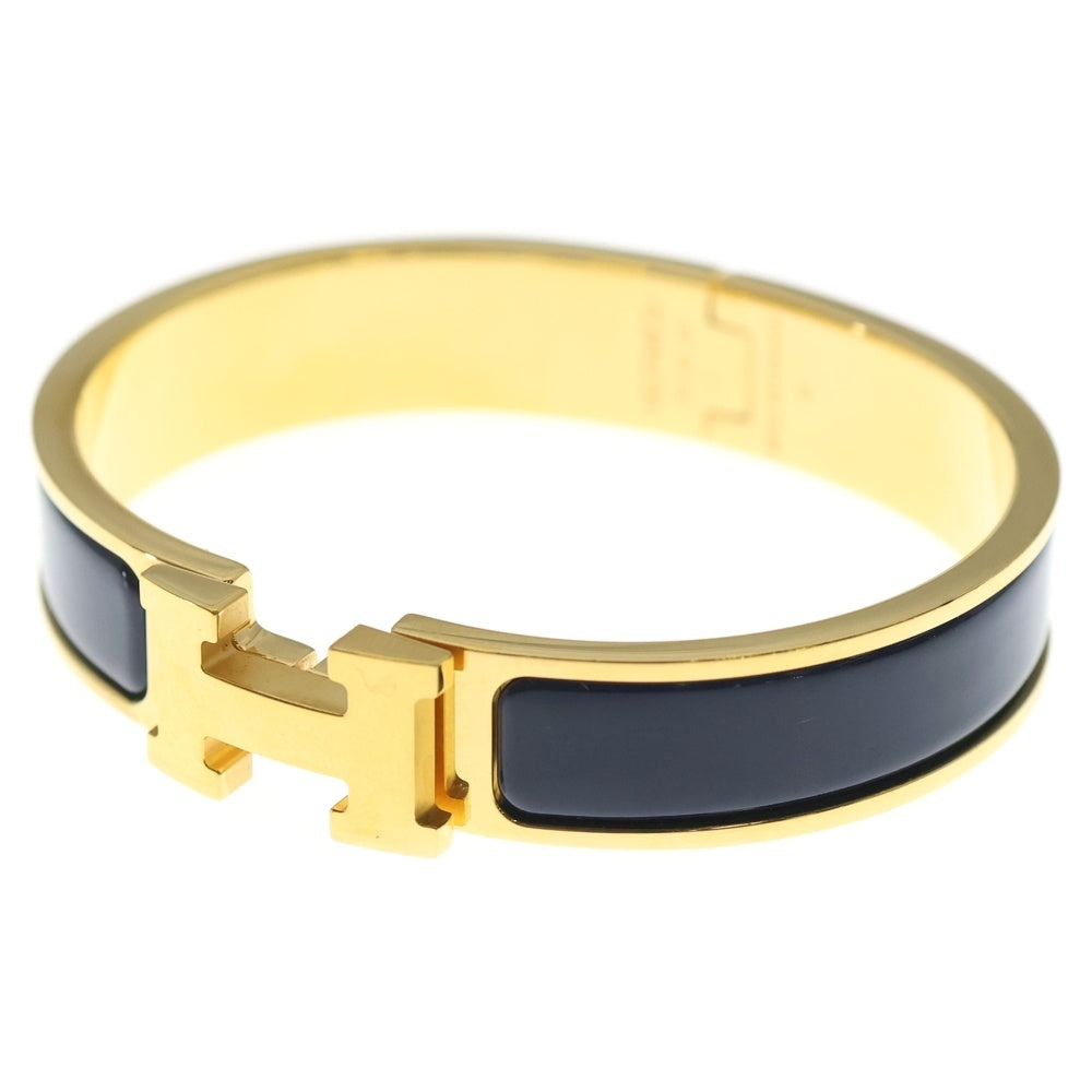 HERMES(エルメス) クリッククラックPM ブレスレット バングル ネイビー