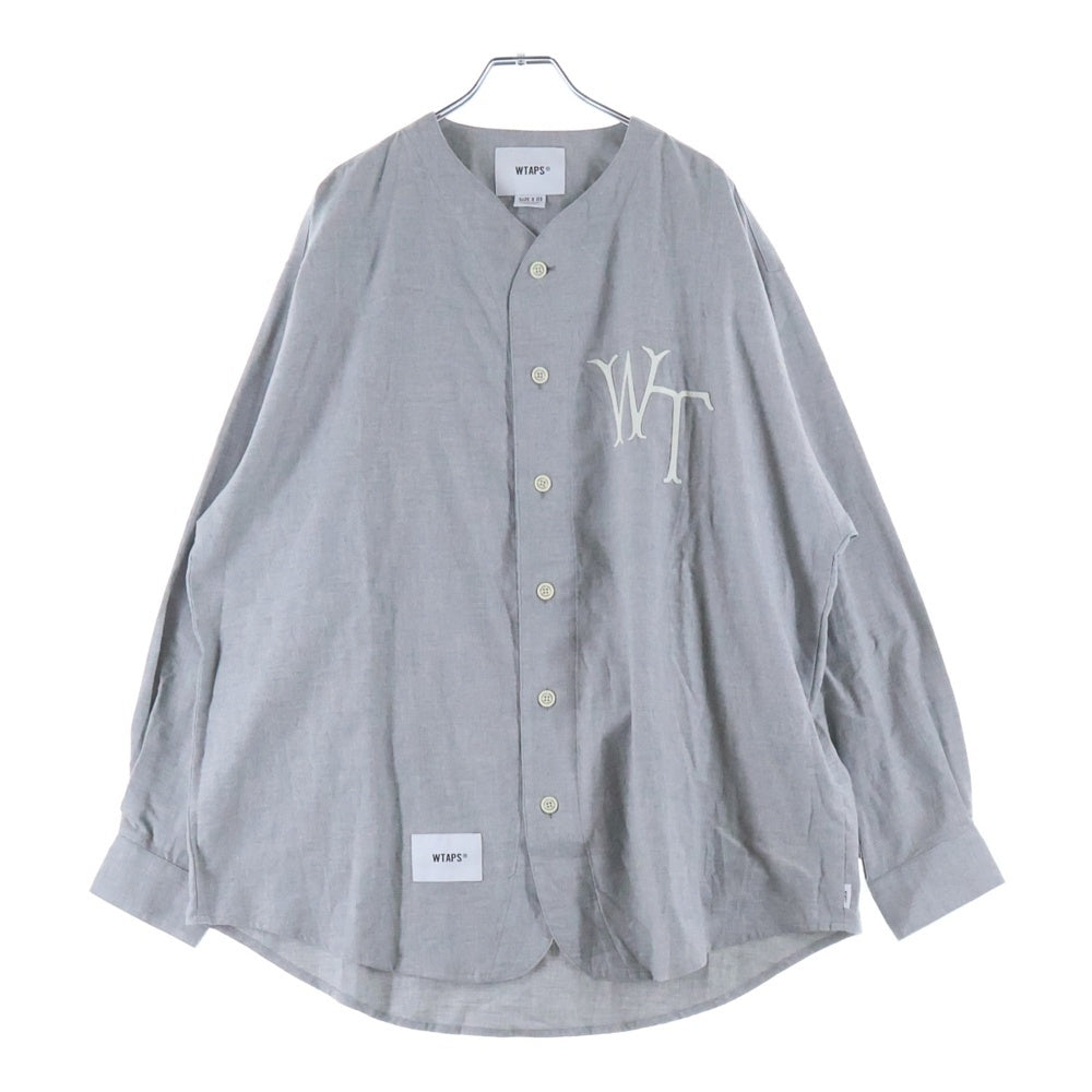 WTAPS(ダブルタップス) 24AW LEAGUE LS SHRIT リーグ ベースボール