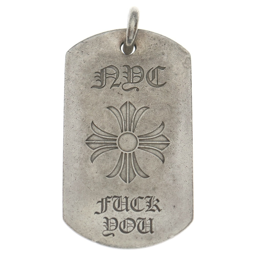 CHROME HEARTS(クロムハーツ) D TAG LRG LTD FUCK YOU NYC限定
