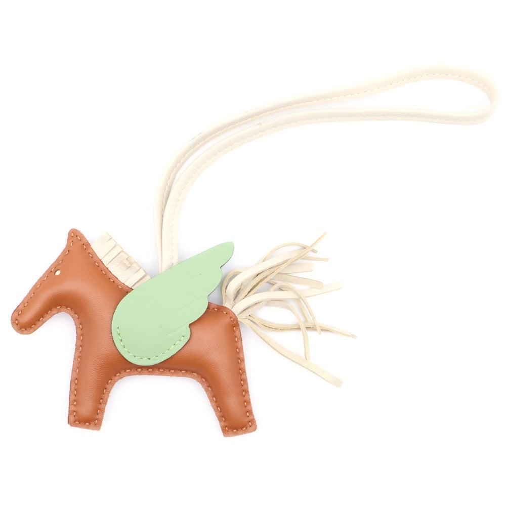 HERMES(エルメス) ペガサスチャーム PM レザーストラップ ブラウン