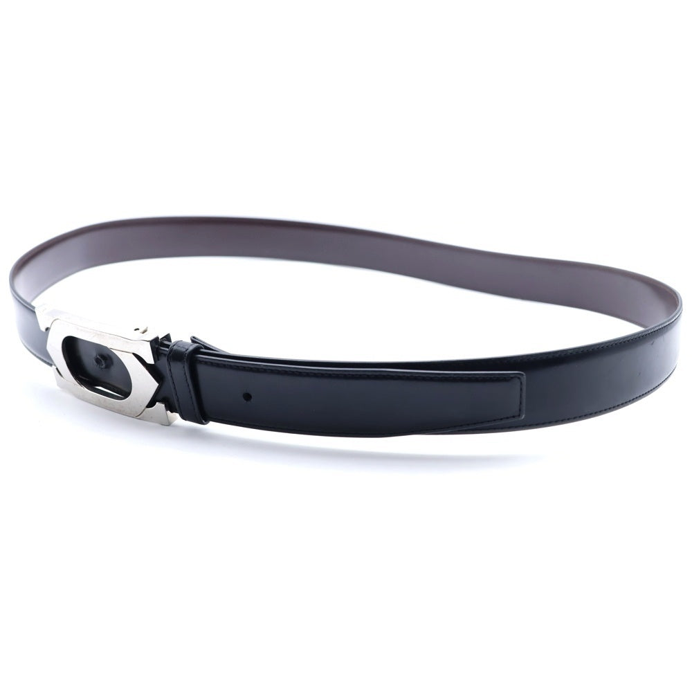 Cartier(カルティエ) ダブルC ロゴバックル リバーシブル ベルト