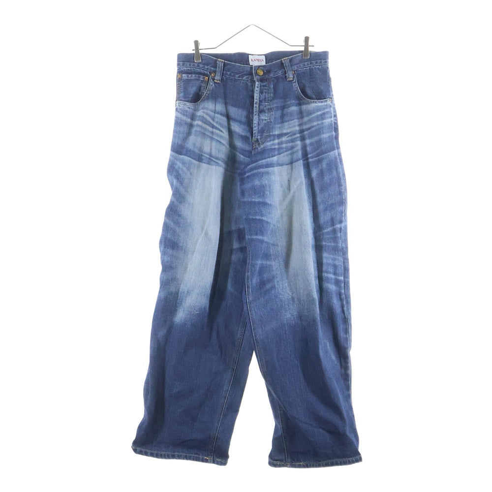 KAMIYA(カミヤ) Wire Denim Wide Pants ワイヤー デニム ワイドパンツ