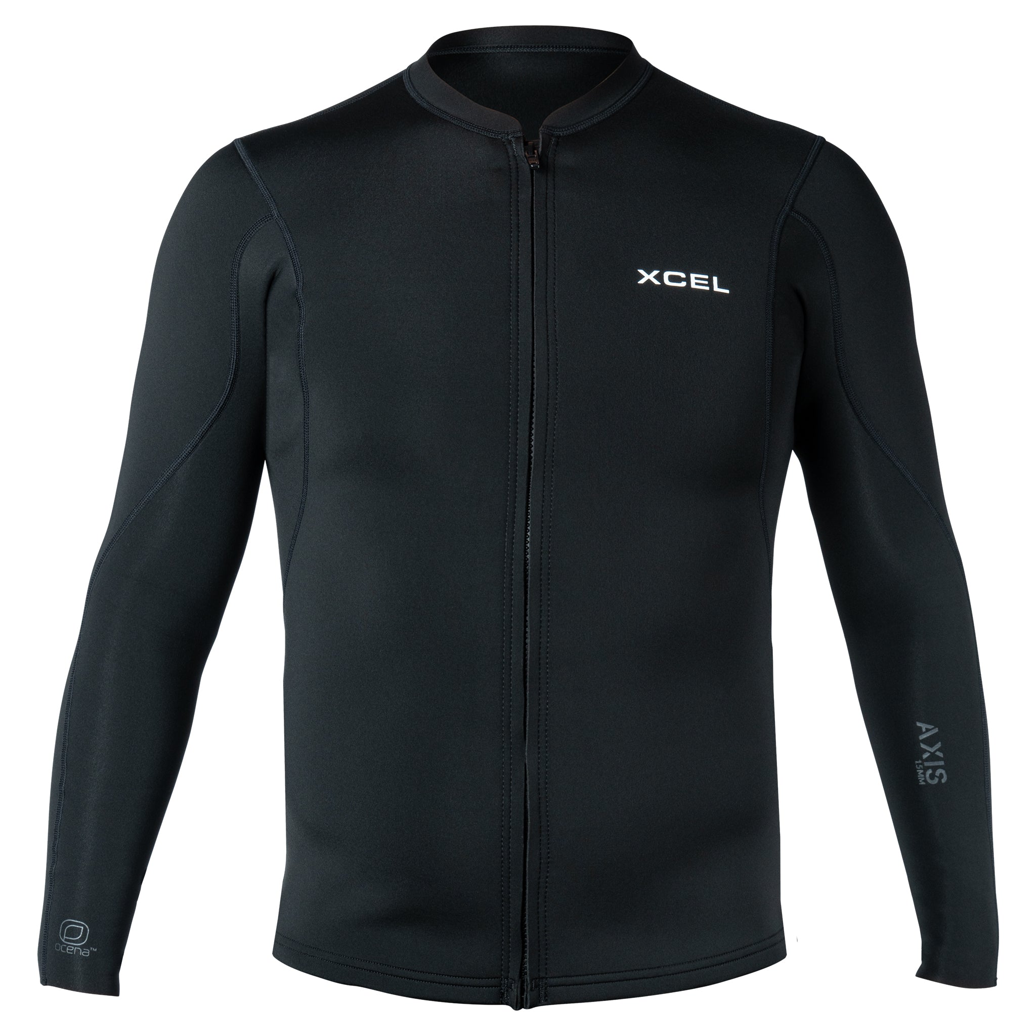 Men's Axis Long Sleeve Front Zip Jacket 1.5mm – Xcel Wetsuits