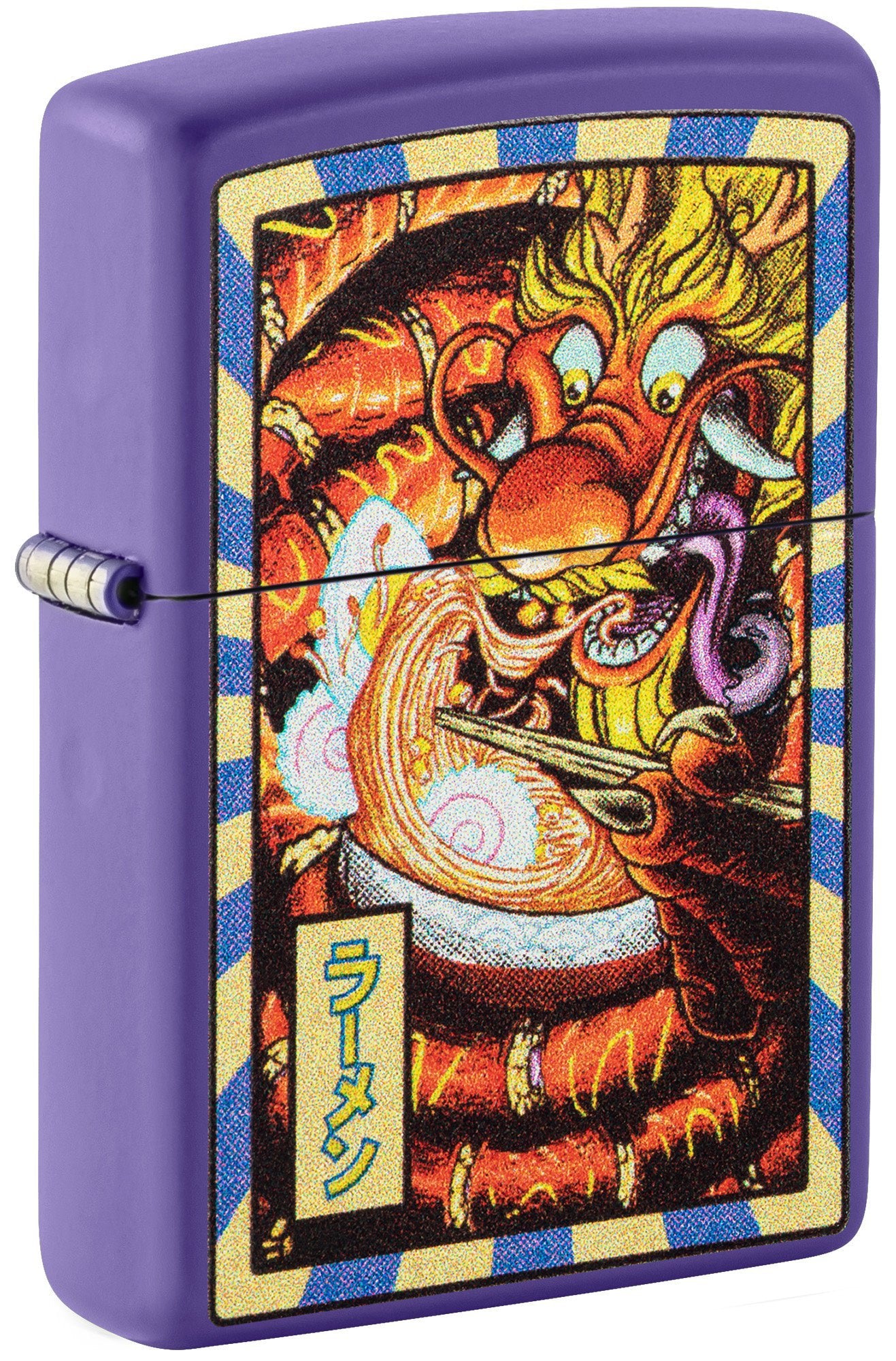Ramen Dragon Design Purple Matte Windproof Lighter – Zippo USA
