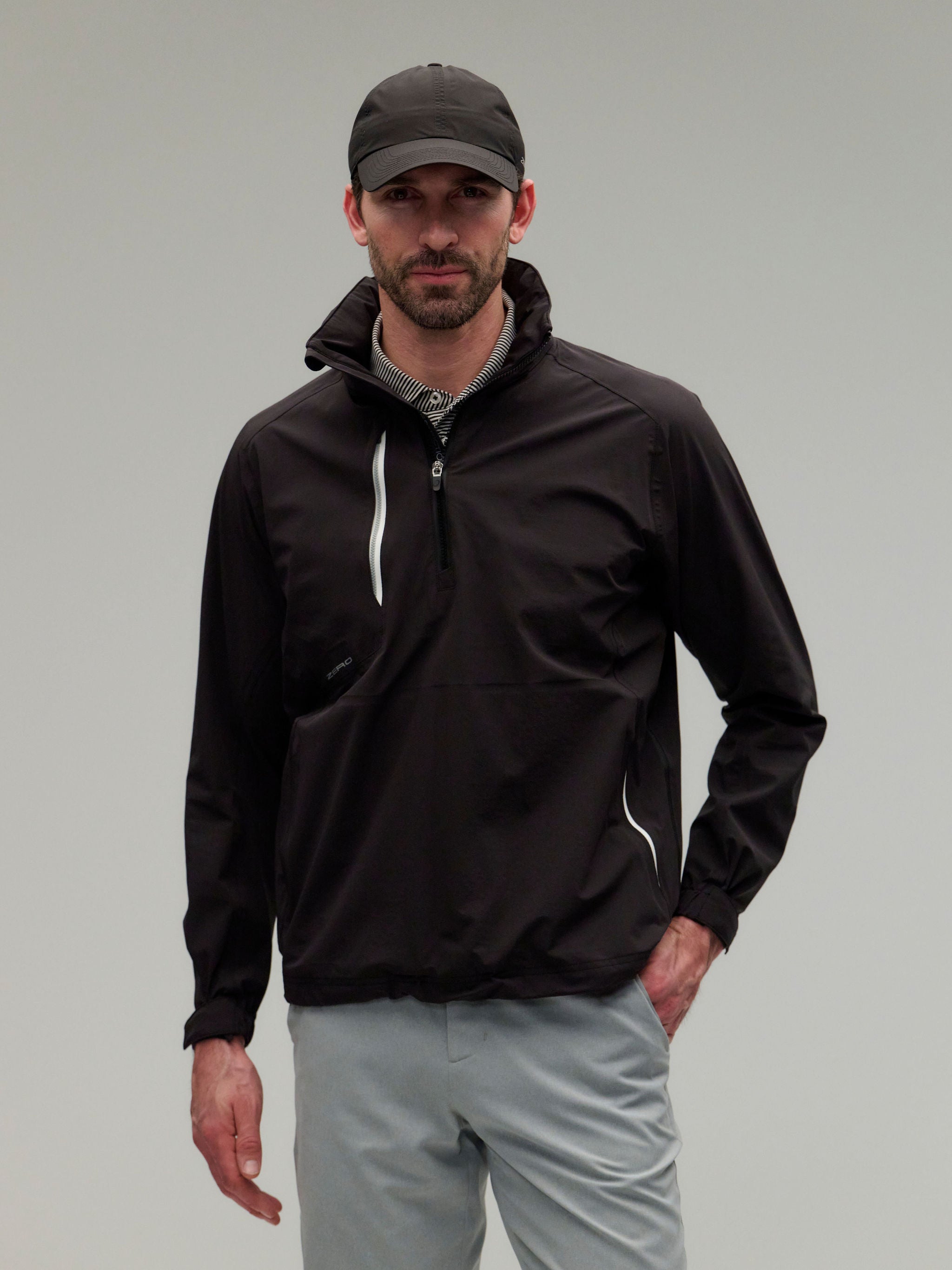 STRETCH HYBRID 1/4 ZIP – Zero Restriction