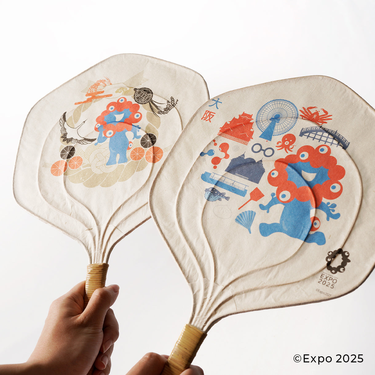 EXPO2025 籐うちわ（しめ縄） – 47 TREASURE
