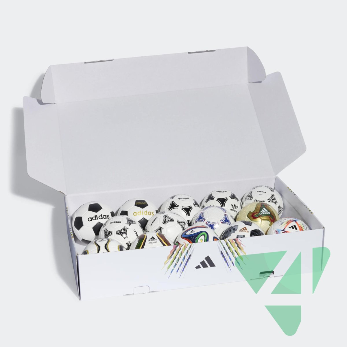 Колекція міні м'ячів Adidas World Cup History Mini Розмір-1 IC8616