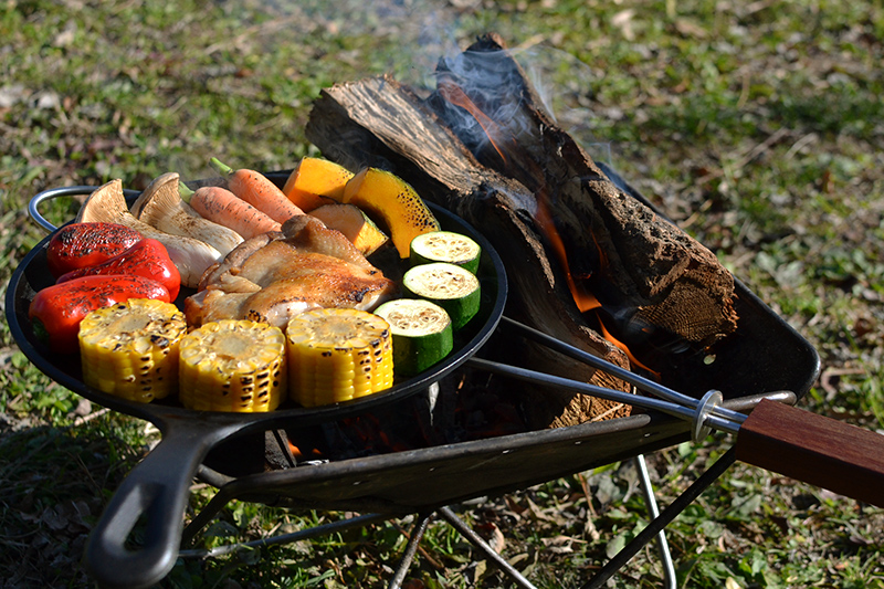 焚き火台用五徳の通販｜【196】ひのき・木製キャンプ用品店