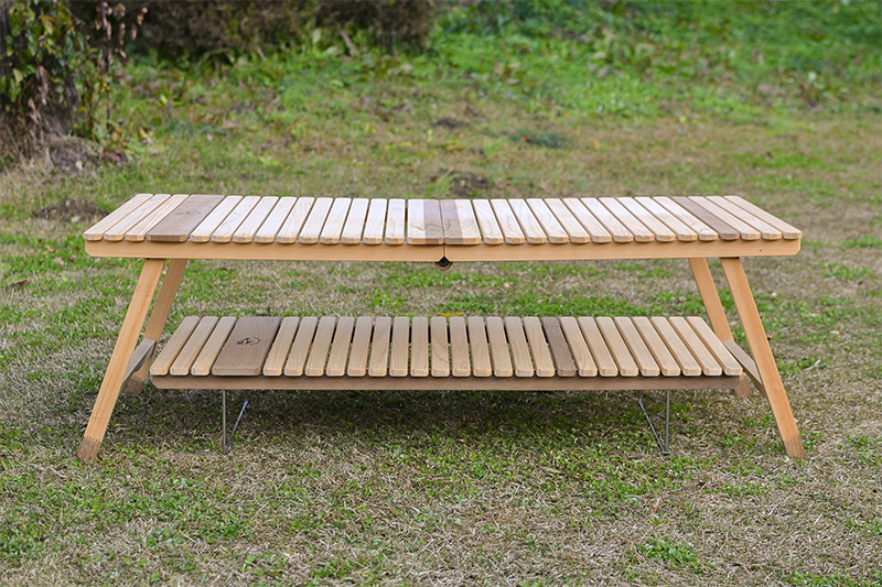 KUROSON370用オプションテーブルの通販｜【196】ひのき・木製キャンプ