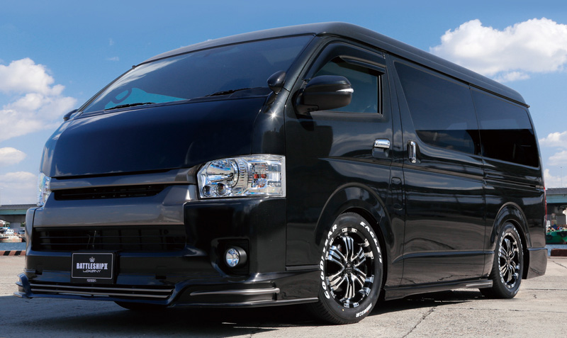 ハイエース用 ロクサーニ バトルシップ2 17インチホイール＆タイヤ