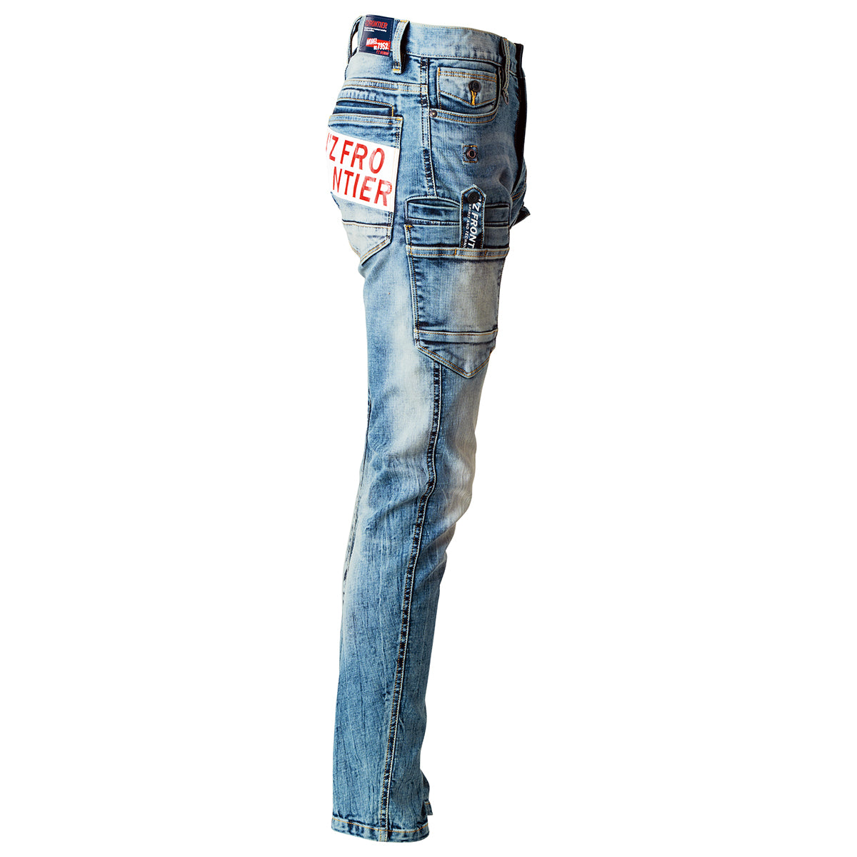 I'Z FRONTIER(アイズフロンティア) #7352 3Dデニムカーゴパンツ – 作業