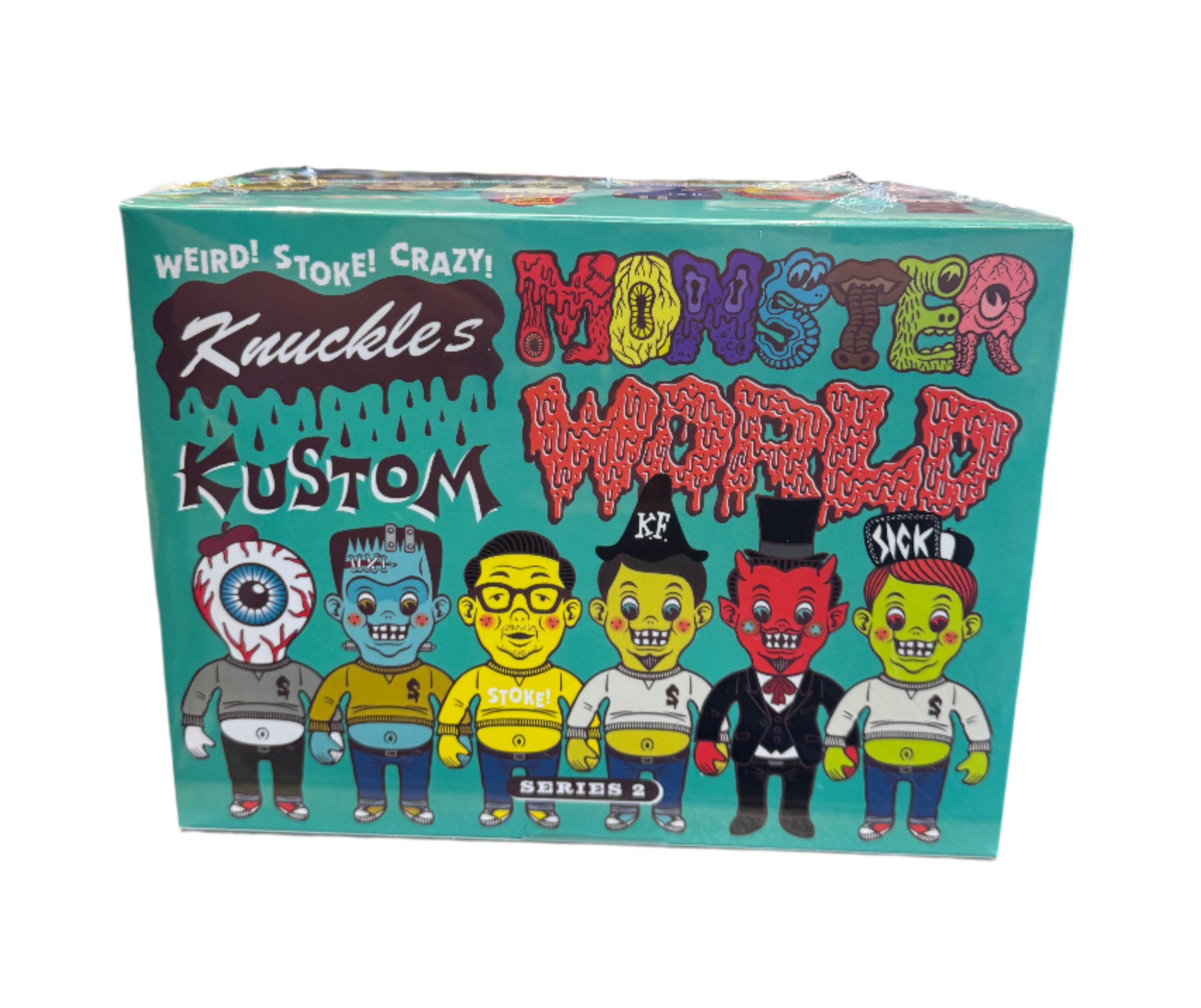 Headlock Knuckles Kustom Monster World Blind Box (Series 2) (FULL