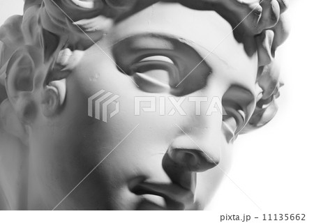 石膏像 メディチ 胸像 ミケランジェロ デッサン 高さ60cm 石膏像