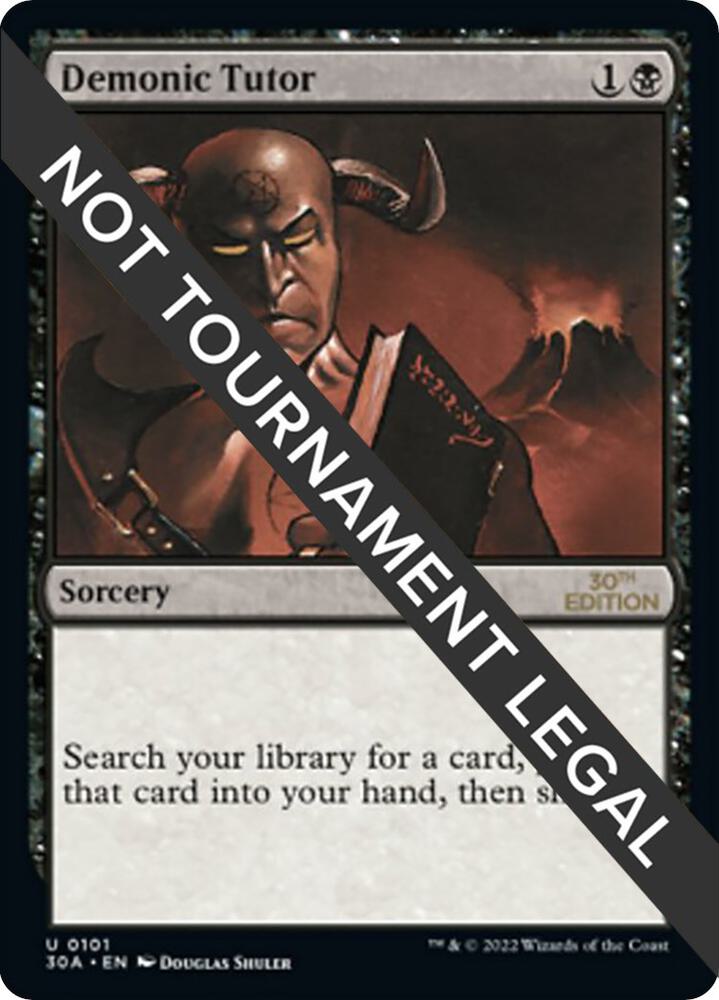 マジック：ザ・ギャザリング 悪魔の教示者 マジック大戦祭 キャンバス