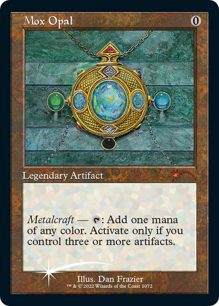 Mox Opal (Retro Frame) (Foil Etched) - Secret Lair Drop Series