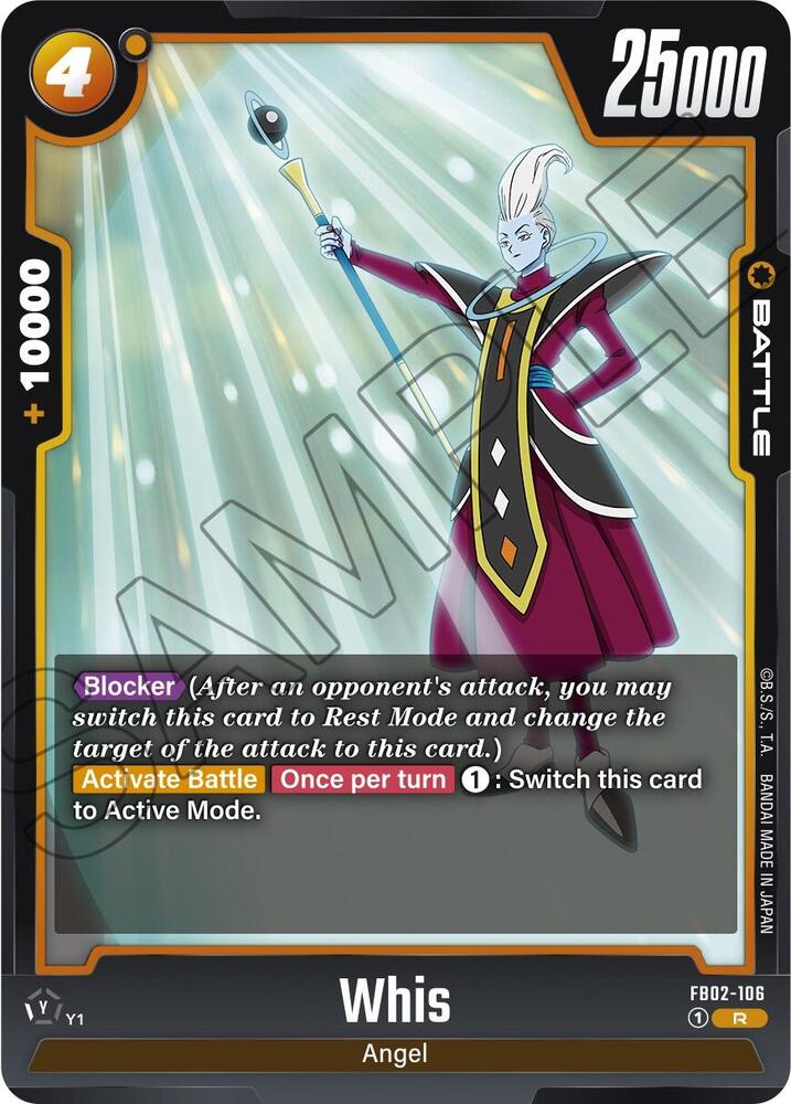 Whis - FB02-106 - Blazing Aura - Dragon Ball Super: Fusion World