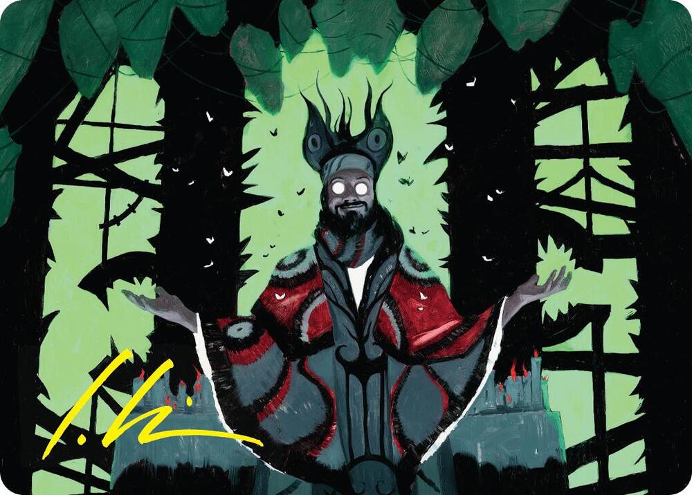 Victor, Valgavoth's Seneschal Art Card (23/54) (Gold-Stamped