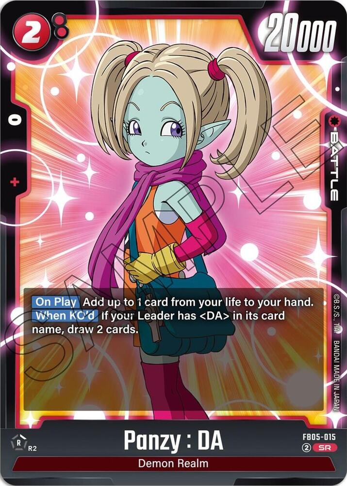 Panzy : DA - FB05-015 - New Adventure - Dragon Ball Super: Fusion
