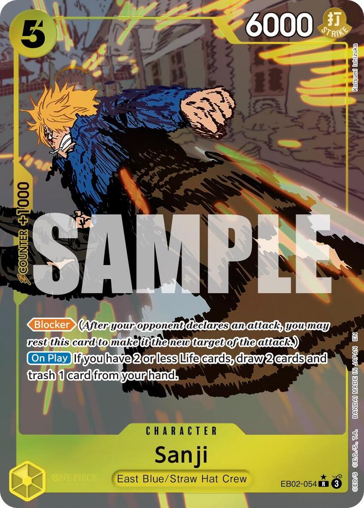 Sanji (Alternate Art) - Extra Booster: Anime 25th Collection - One