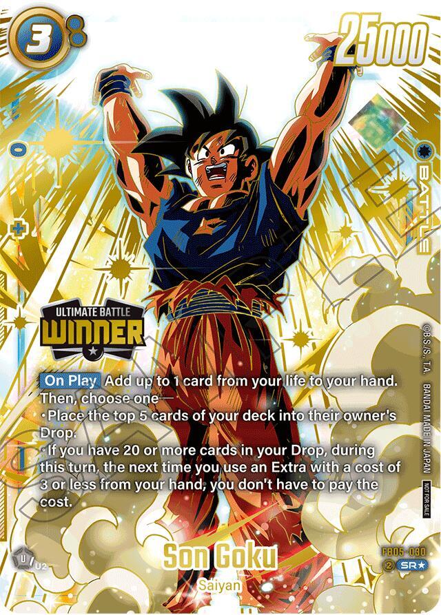 Son Goku (Ultimate Battle 2025 Vol.2 Winner) - Tournament and
