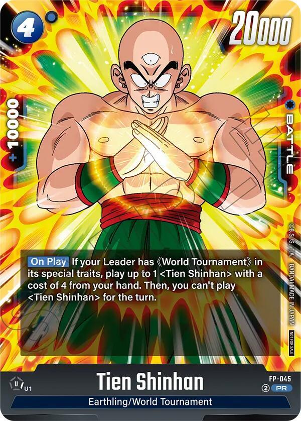 Tien Shinhan - FP-045 (Tournament Pack 07) - Tournament and