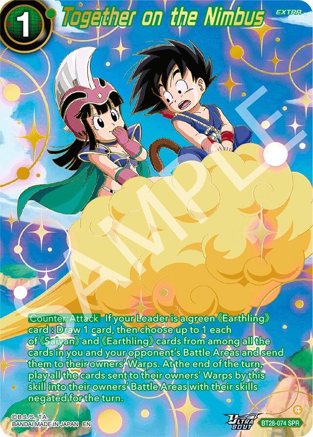 Together on the Nimbus (SPR) - Prismatic Clash - Dragon Ball Super