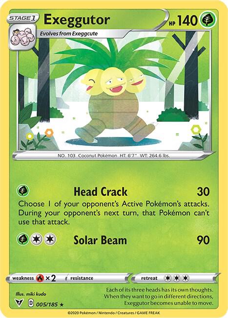 Exeggutor - SWSH04: Vivid Voltage - Pokemon - TCGplayer.com