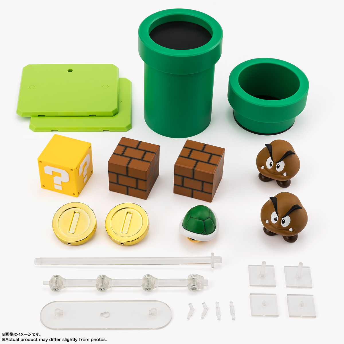 S.H.Figuarts スーパーマリオ プレイセット (SUPER MARIO) | 魂ウェブ