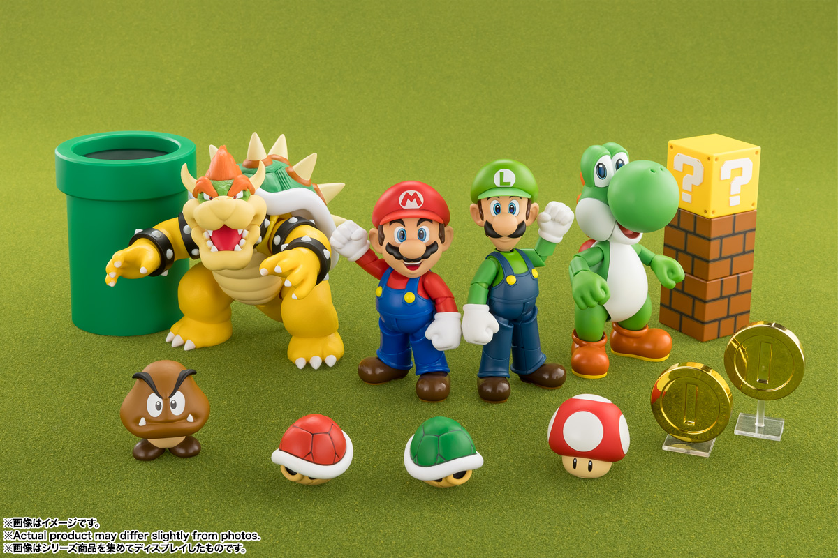 S.H.Figuarts スーパーマリオ プレイセット (SUPER MARIO) | 魂ウェブ