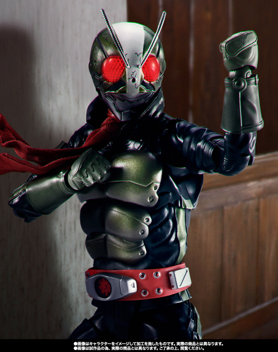 S.H.Figuarts（真骨彫製法） 仮面ライダー2号／一文字隼人（仮面