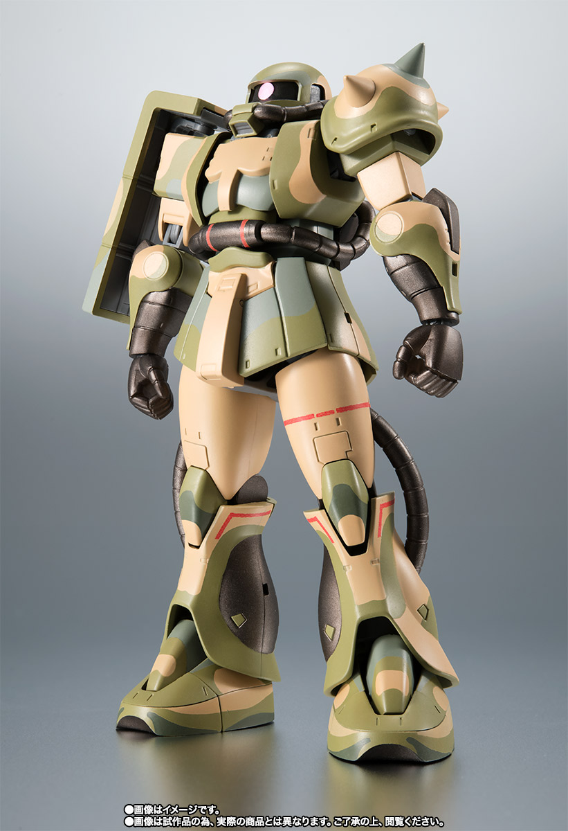 ROBOT魂 ＜SIDE MS＞ MS-06J 湿地帯戦用ザク ver. A.N.I.M.E. | 魂ウェブ