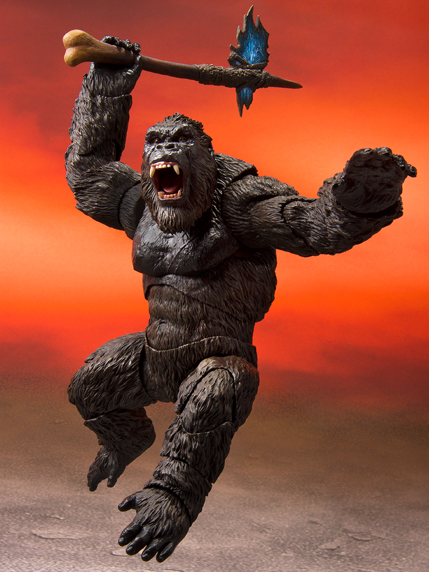 S.H.MonsterArts KONG FROM GODZILLA VS. KONG(2021) | 魂ウェブ