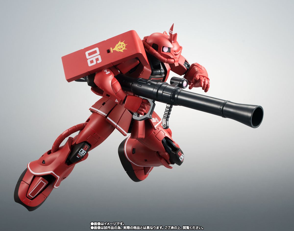新品未開封　ROBOT魂 　ガンダム　量産型ザク　シャア専用ザク　3セット 再販】ROBOT魂 [SIDE MS] 機動戦士ガンダム MS-06S シャア専用ザク ver