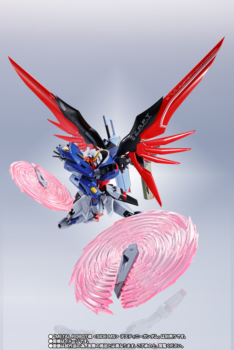 METAL ROBOT魂 ＜SIDE MS＞ デスティニーガンダム専用光の翼