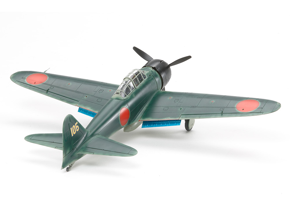 1/48 三菱 零式艦上戦闘機二二型/二二型甲: スケールモデル｜TAMIYA