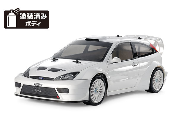 1/10RC 2003 フォード フォーカス RS カスタム (TT-02シャーシ): RC