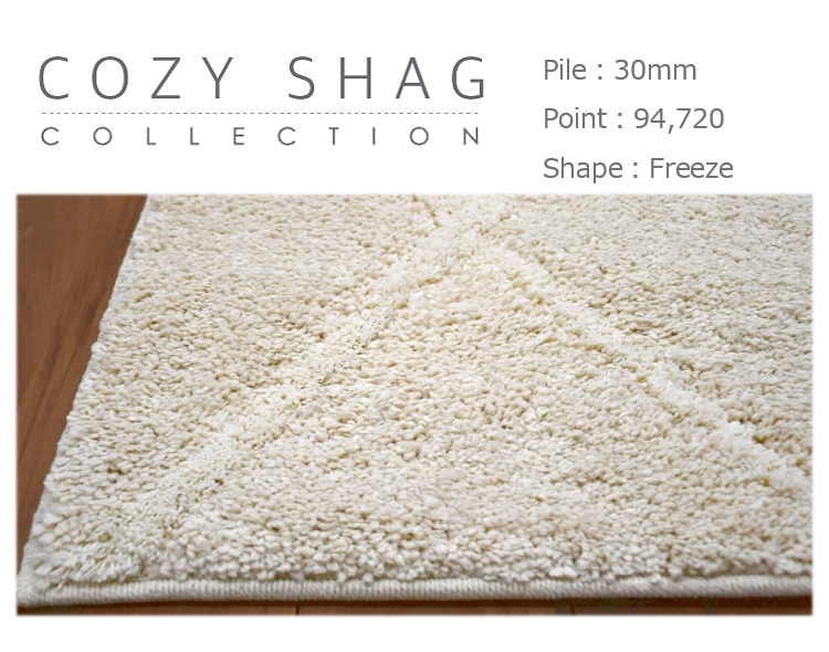 羊毛製クリーム色ラグ 約200cm x 70cm NEW ラグ おしゃれ 北欧 2畳 200