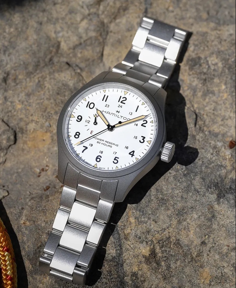 国内正規品ハミルトン カーキ フィールド メカニカル パワーリザーブ