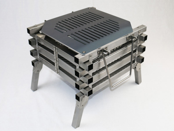 コールマン ステンレスファイアープレイスIII