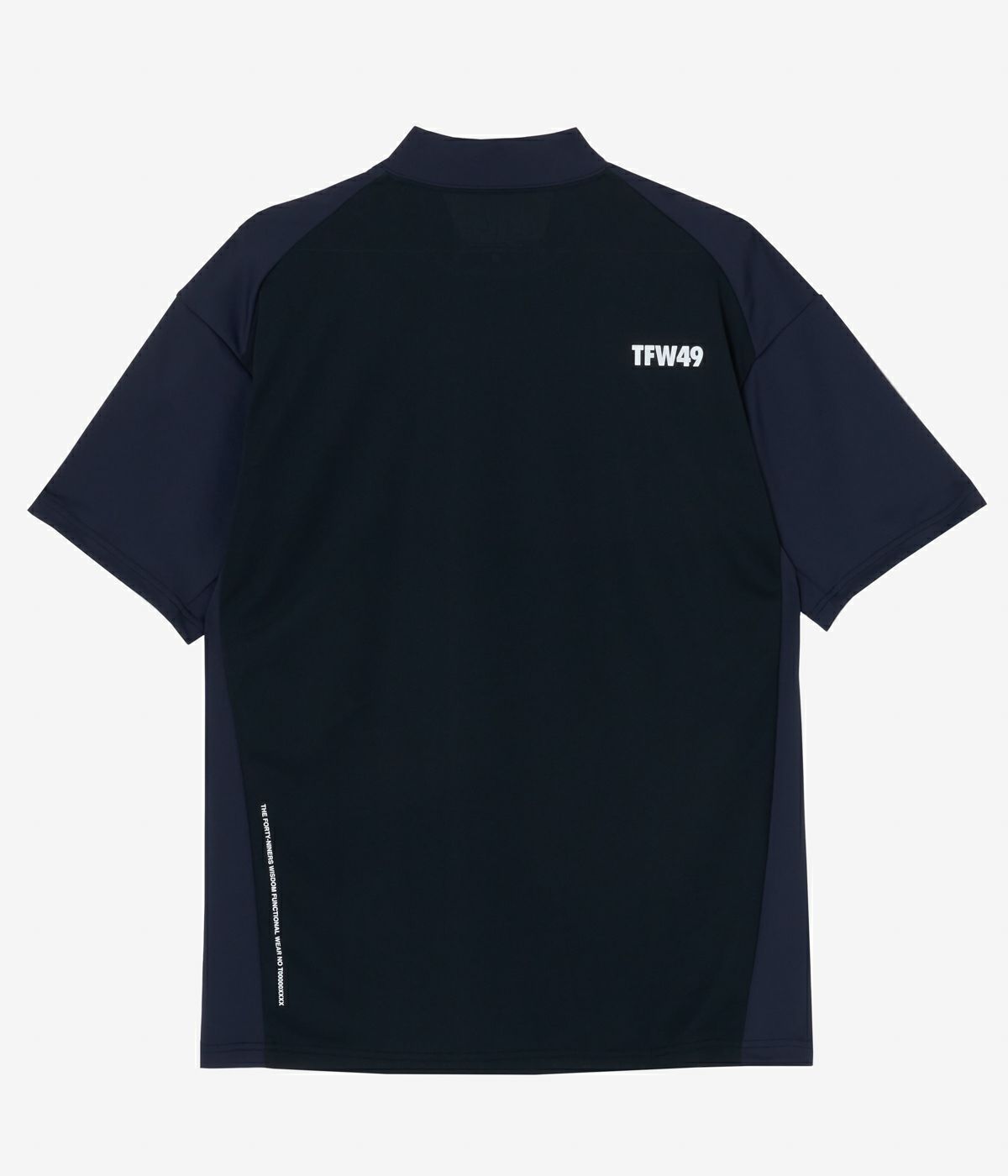 TFW49 黒 ポロ襟 セーター Lサイズ TFW49 TFW49 KNIT POLO ニット