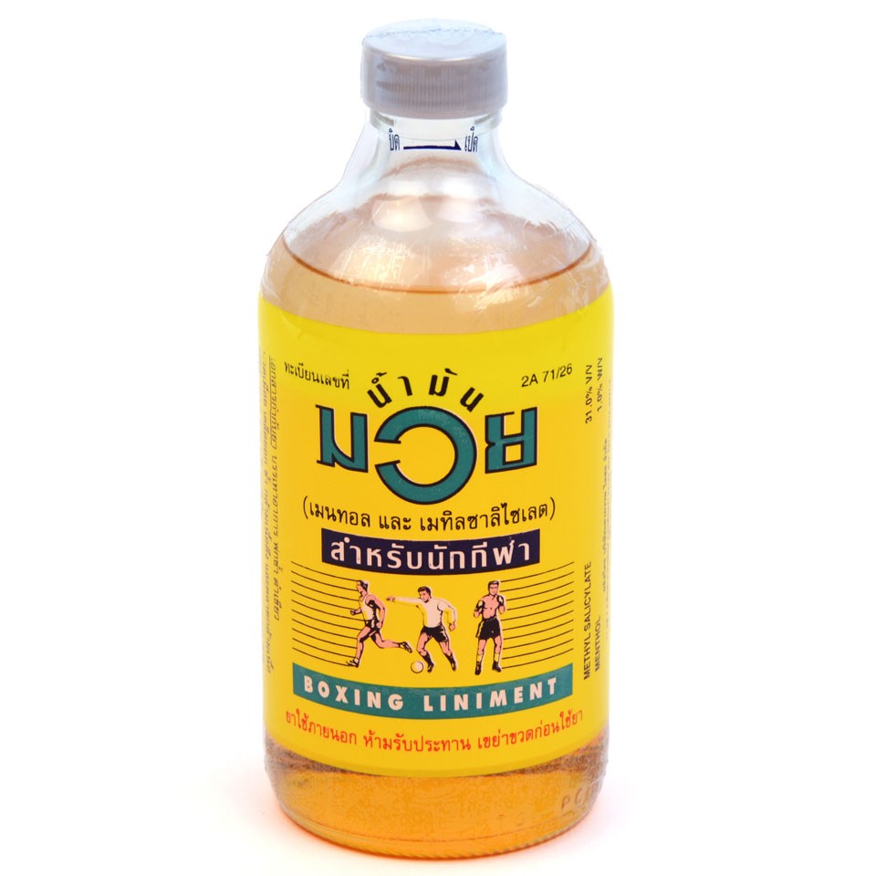 ムアイタイオイル Muay Thai Boxing Liniment Oil ムエタイ 特大450ml