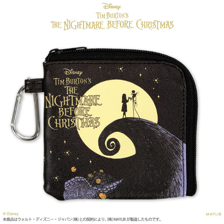 ナイトメアー・ビフォア・クリスマス カラビナ付きコインケース