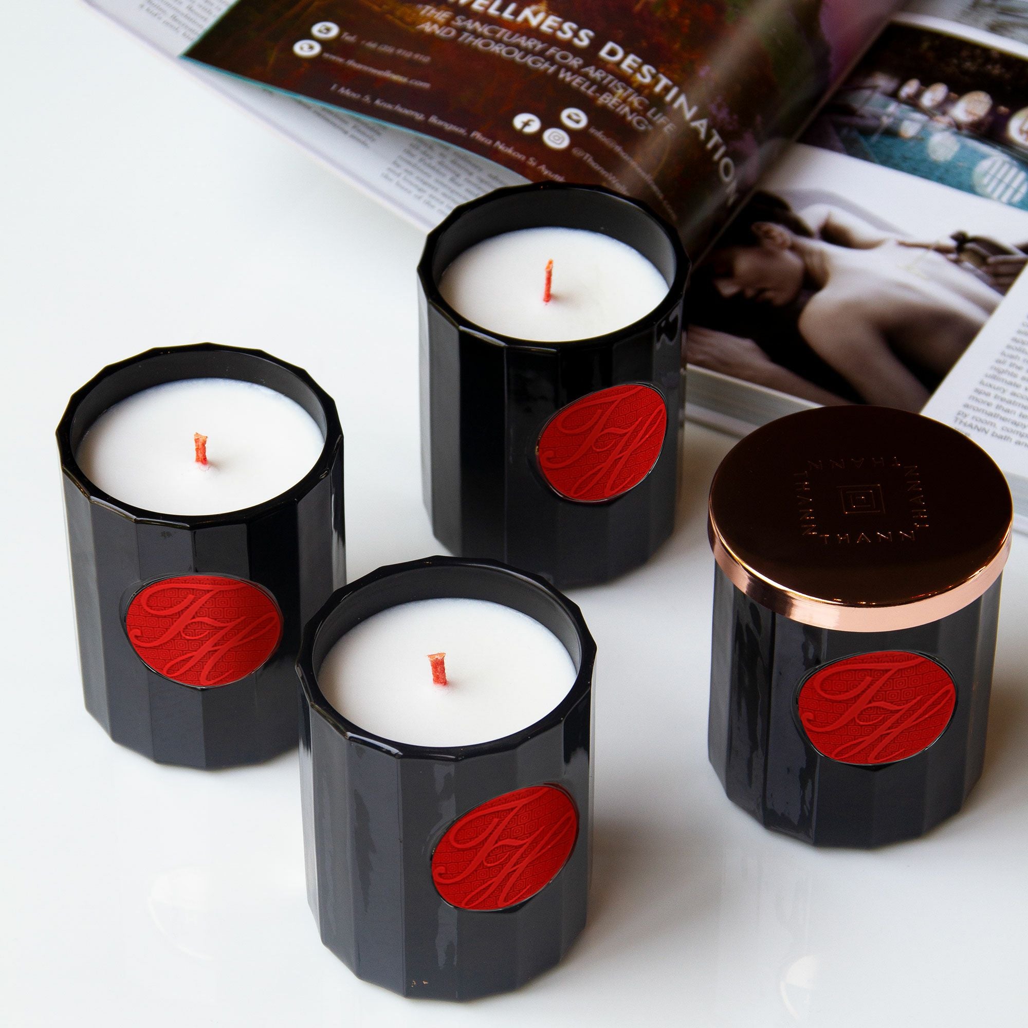 アロマティックキャンドル AW《アロマティックウッド》 | THANN