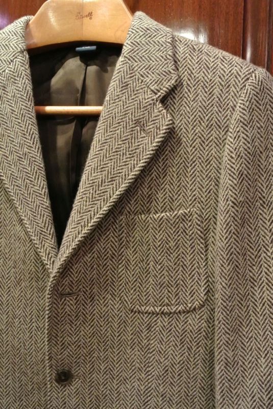 ポロラルフローレン 3ツ釦 ヘリンボーンツイードジャケット