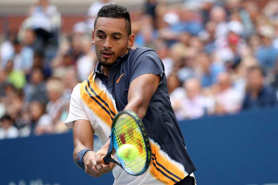 未使用】NIKE 2017年 全豪OP選手モデル フェデラー キリオス NIKE