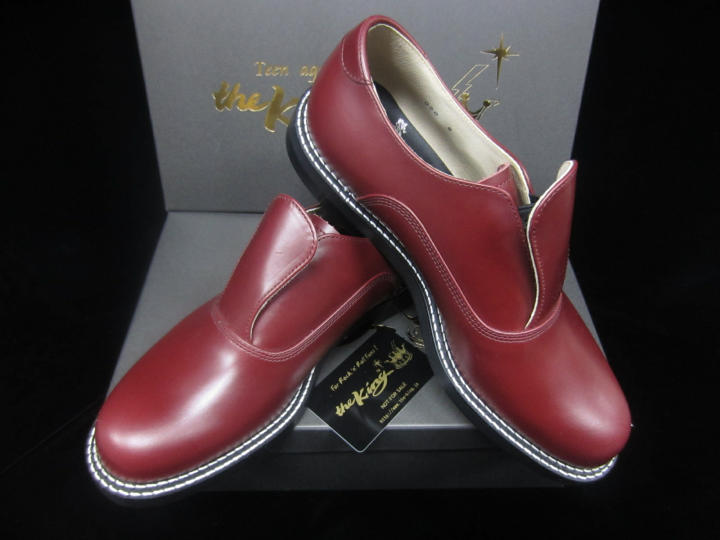 rockabilly clothing/フタ付きシューズ/50s car