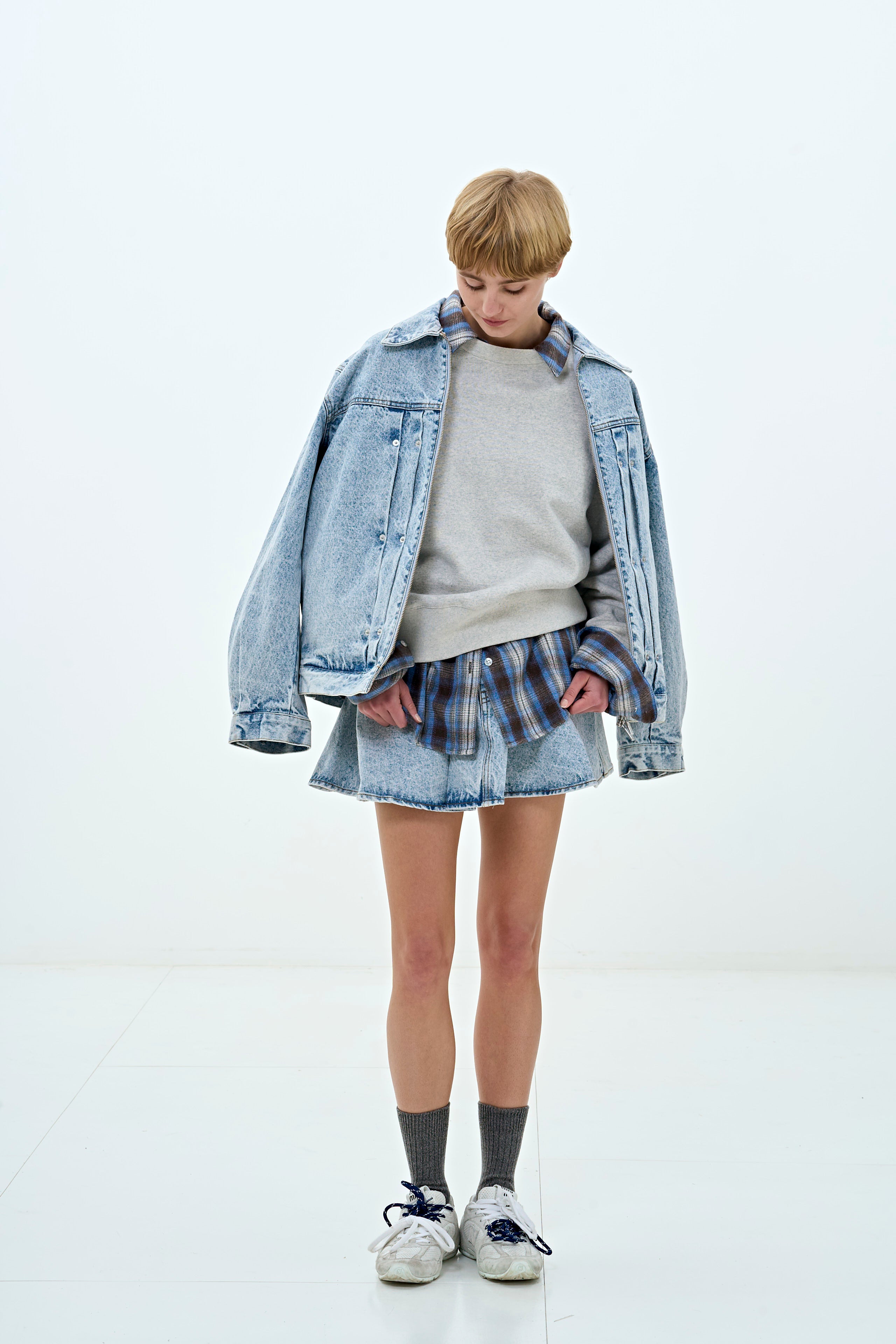 Olympia Denim Skirt – THE TOÉ