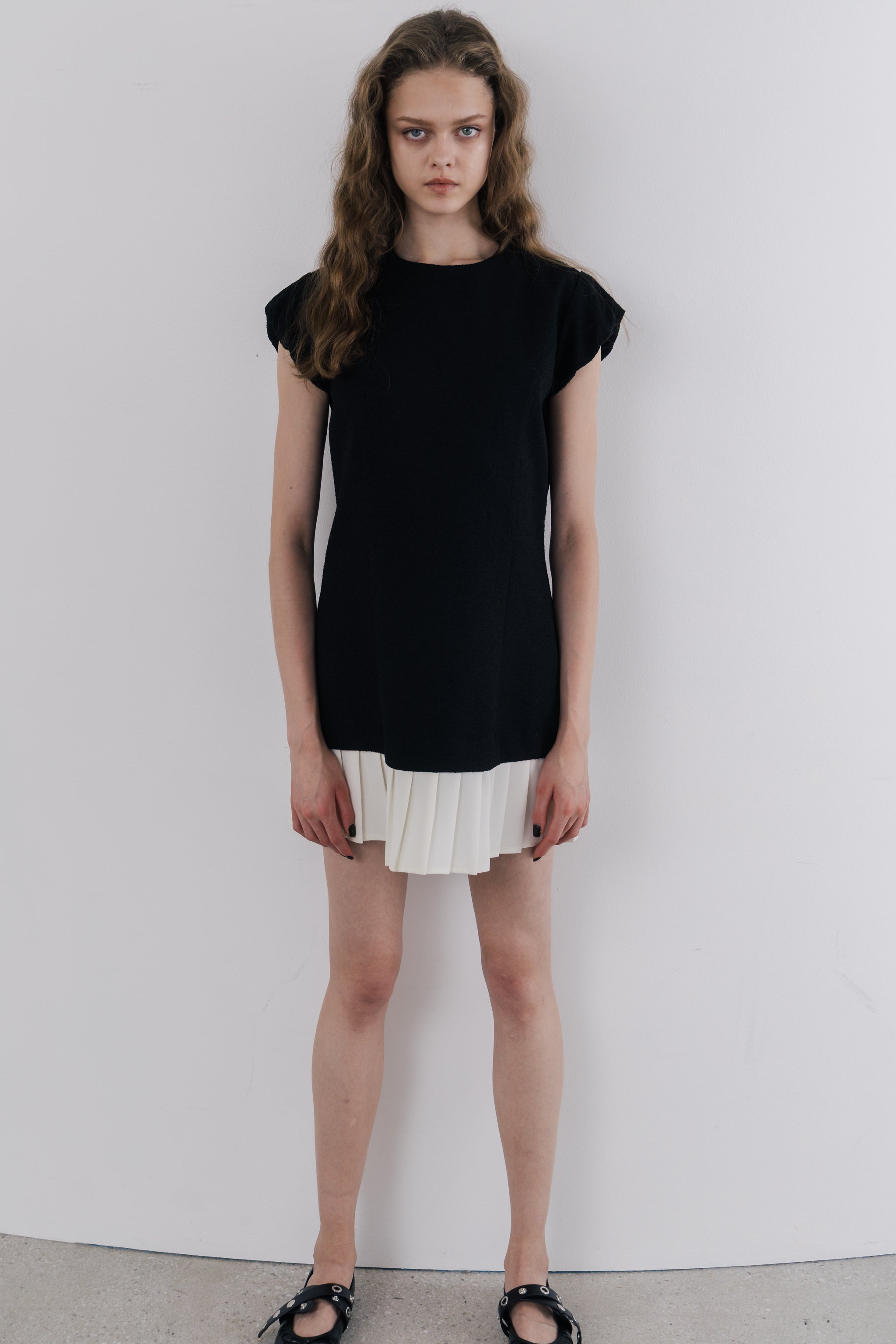 ワンピース THE TOE Leopold Tweed Dress Leopold Tweed Dress – THE TOÉ