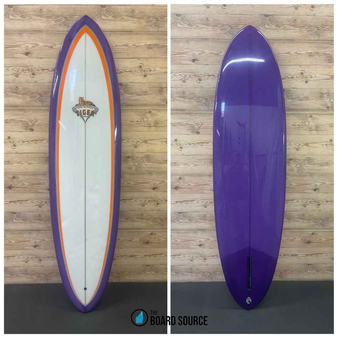 Surfboards for Sale | Retro Single Fin Mid Length Surfboard 7'0